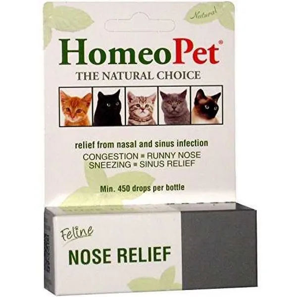 15 mL Homeopet Feline Nose Relief - Healing/First Aid